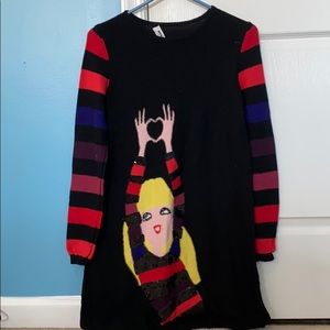 Rykiel enfant girls sweater dress size 14